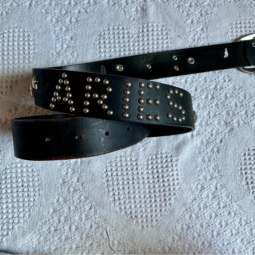 Aries zodiac rhinestone belt